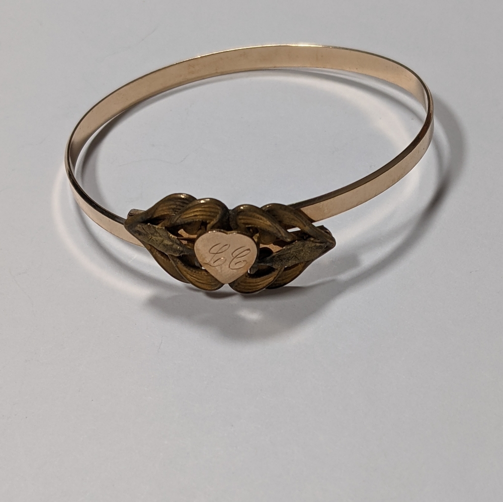 Antique Edwardian Victorian Twist Clasp Bracelet